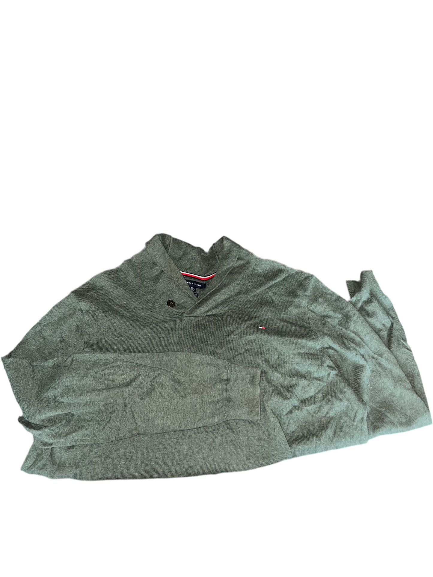 TOMMY HILFIGER SHAWL COLLAR SWEATER SIZE 2X