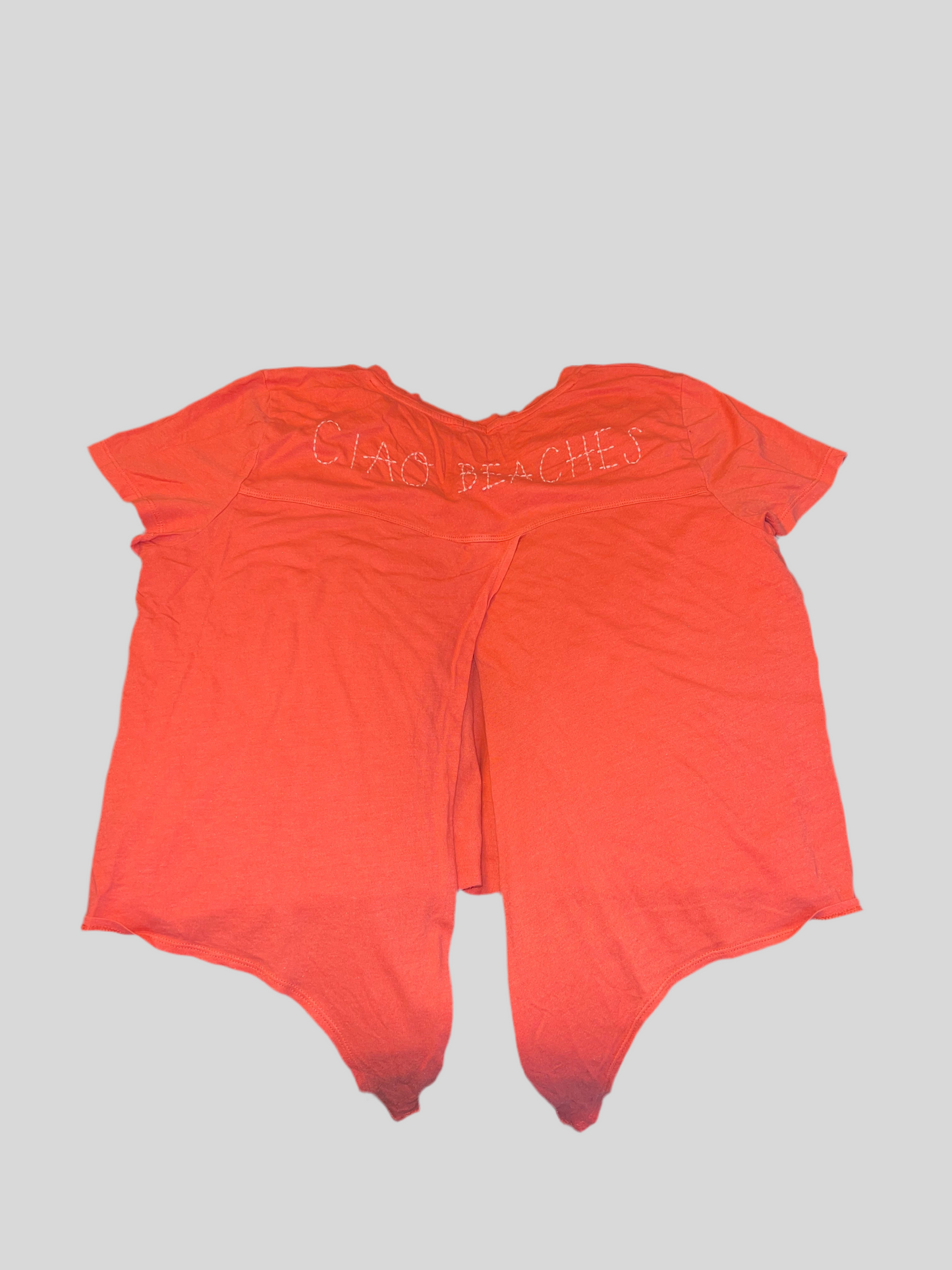 WOMEN AERIE CIAO BEACHES SHIRT SIZE L