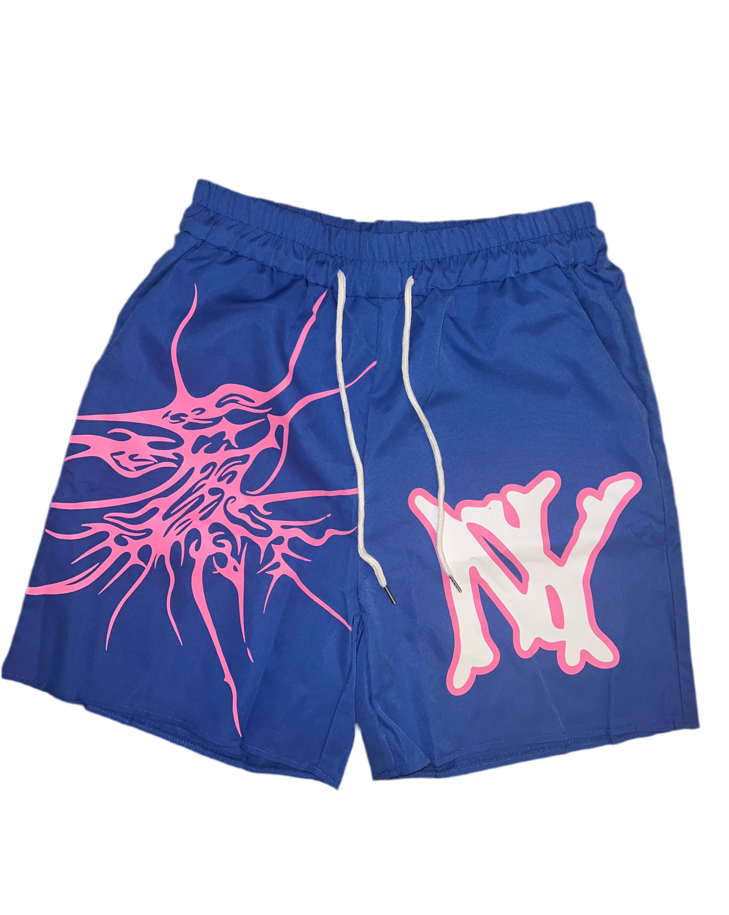 SHEIN GUYS LETTER GRAPHIC DRAWSTRING SHORTS SIZE M