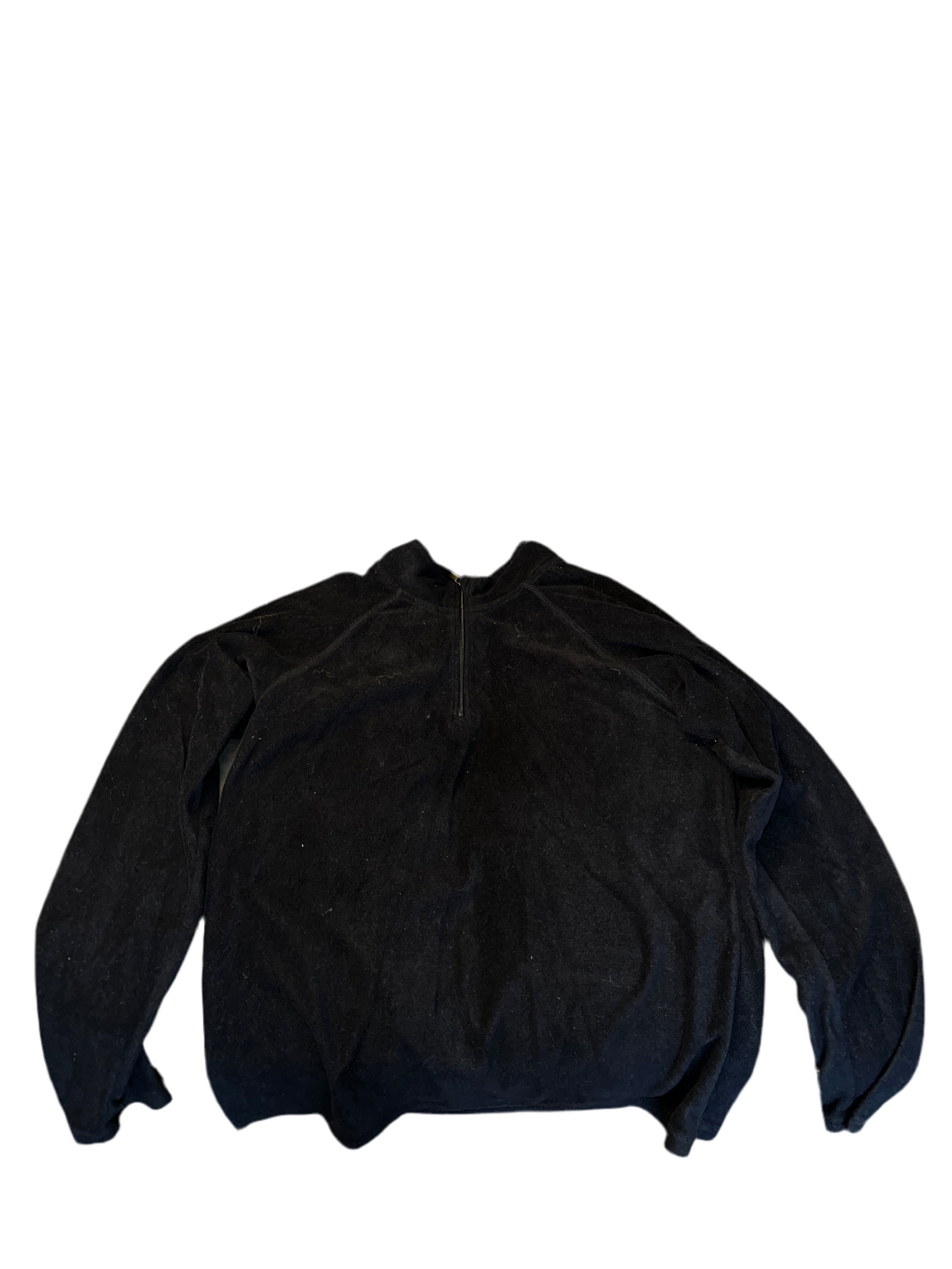 FLEECE HALF ZIP LONG SLEEVE SIZE L