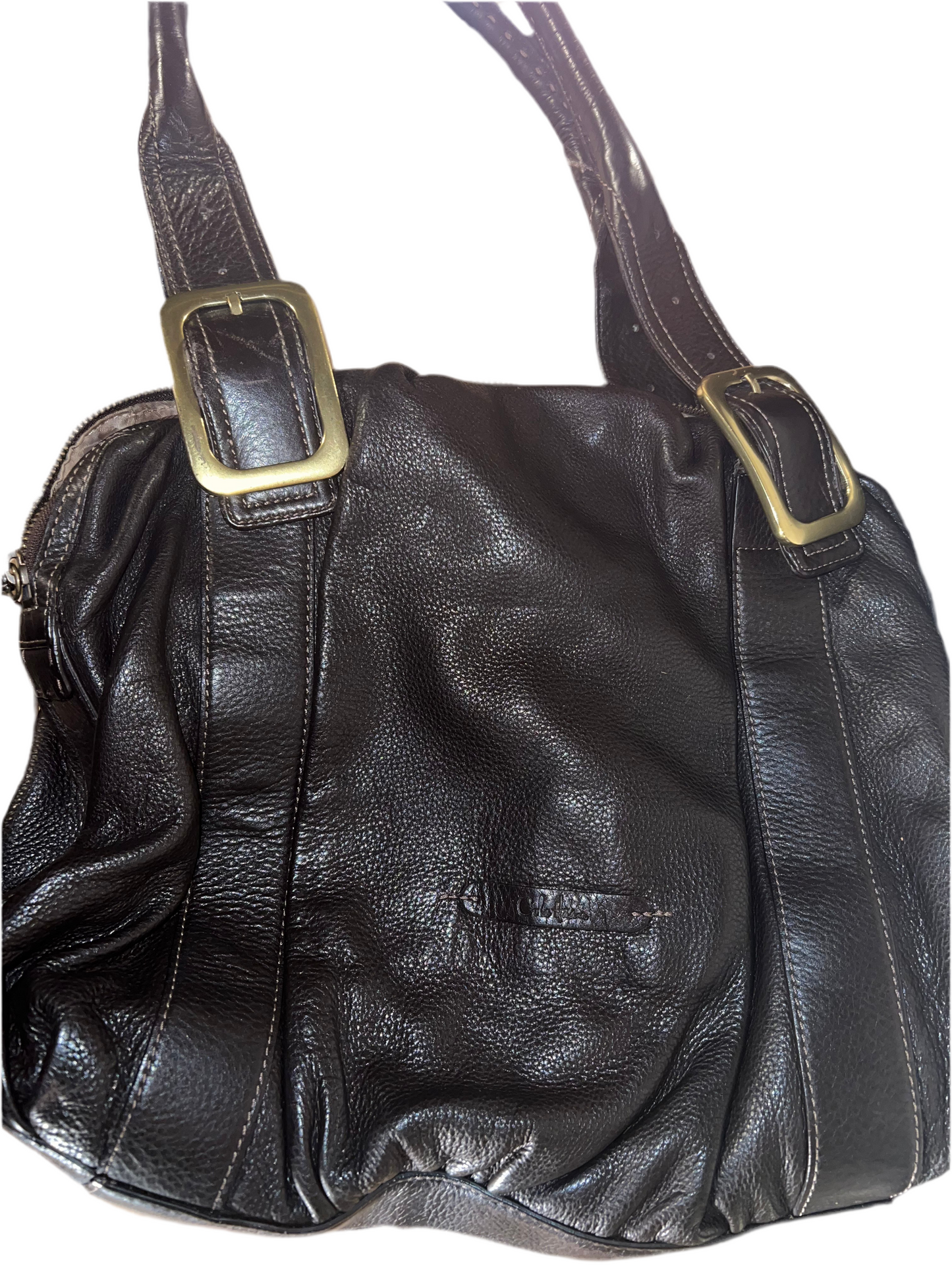 COLE HAAN LEATHER SHOULDER BAG