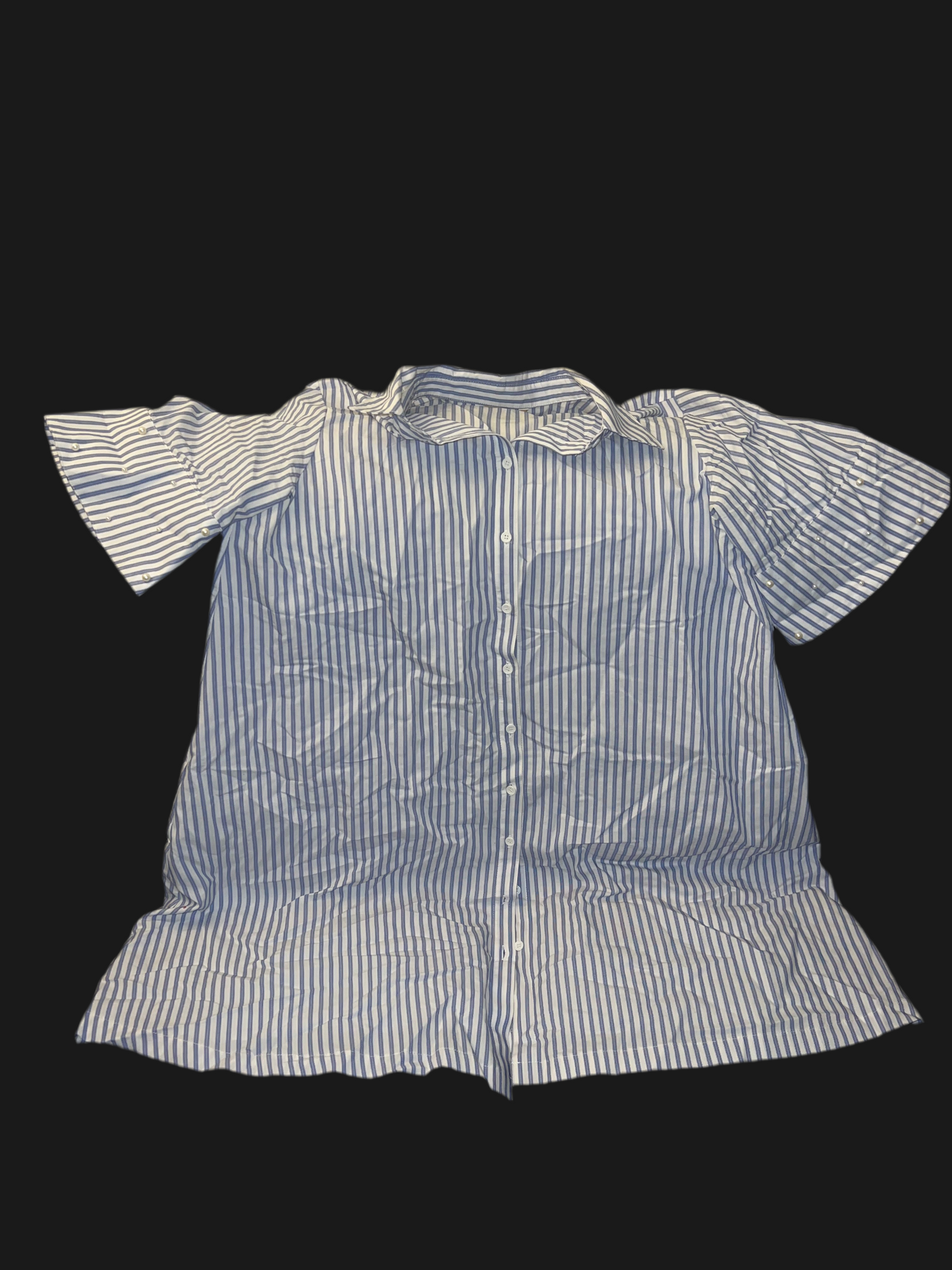 HOPE & HARLOW BUTTON UP SHIRT DRESS WOMEN SIZE 16