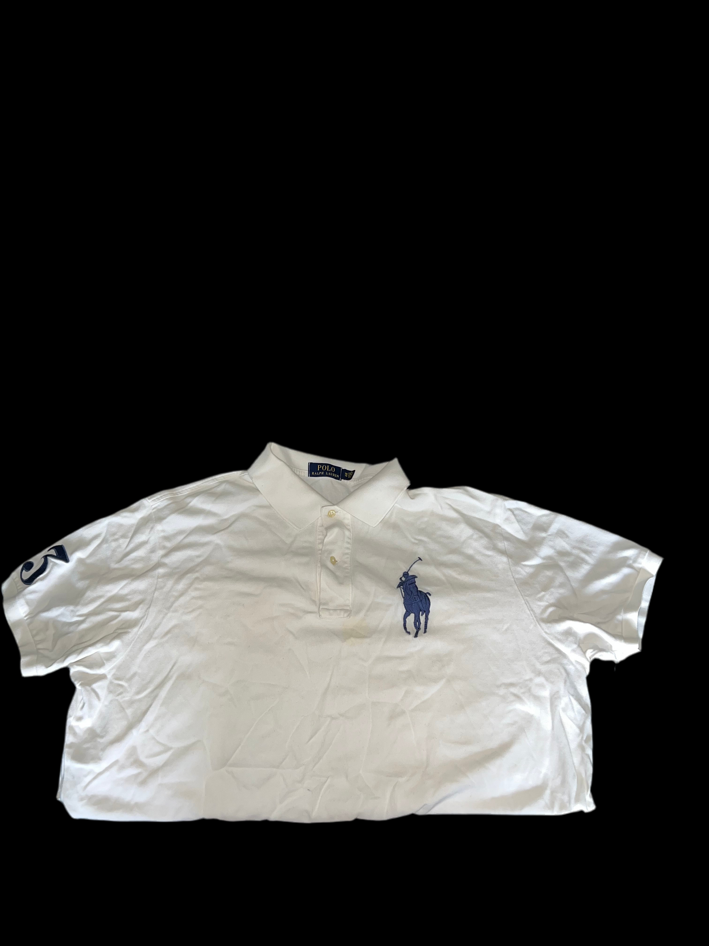 RALPH LAUREN POLO BIG PONY MESH POLO SHIRT MEN SIZE 1XB