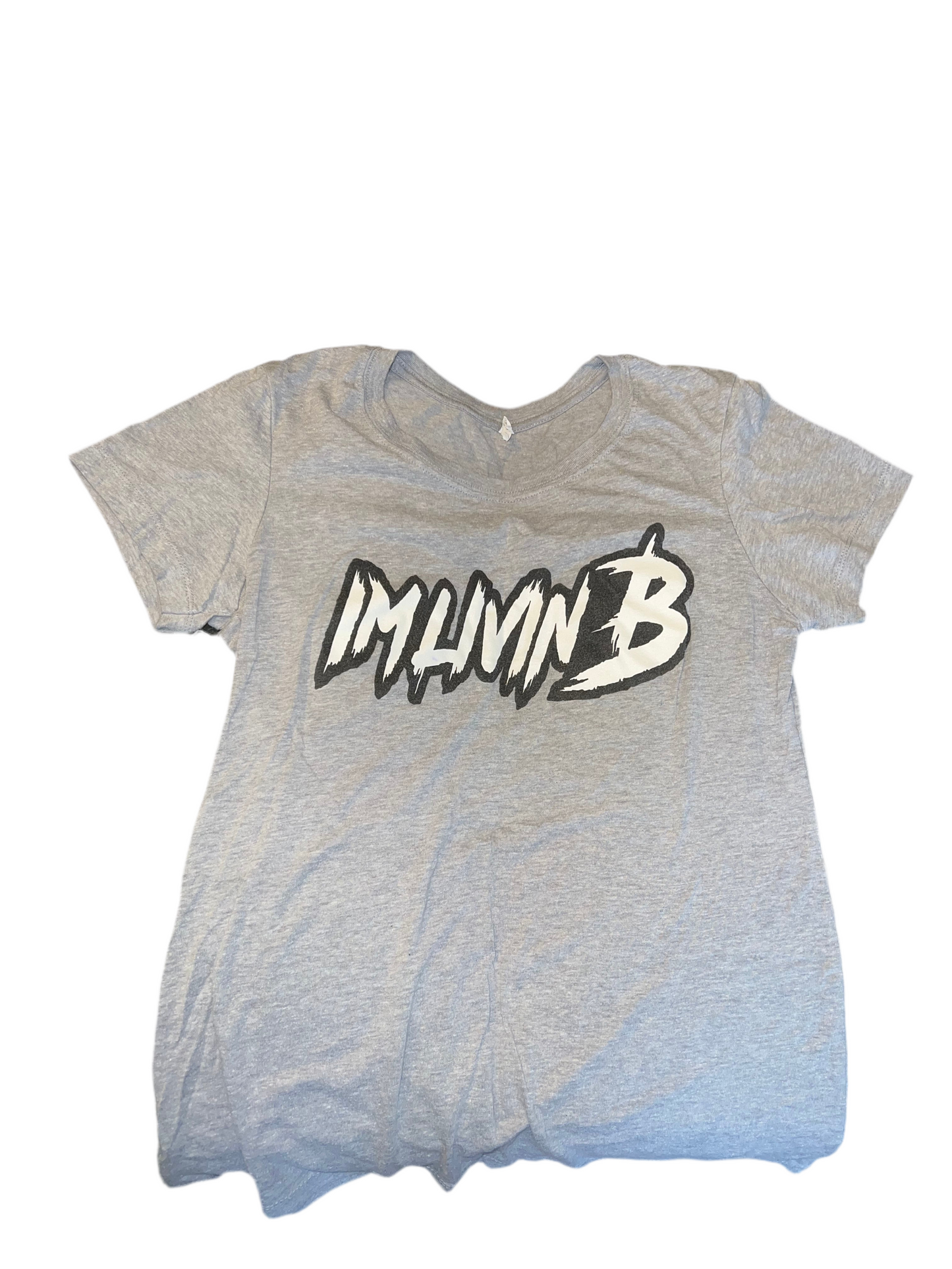 WOMEN IM LIVIN B TEE SIZE M