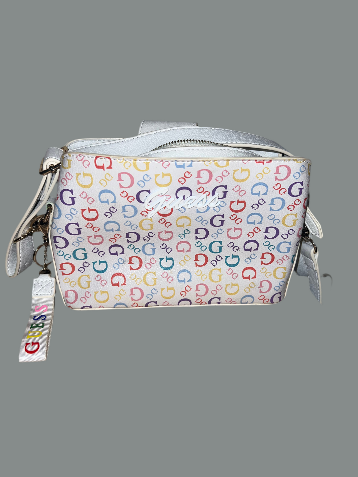 GUESS MCKINNEY LOGO CROSSBODY PURSE