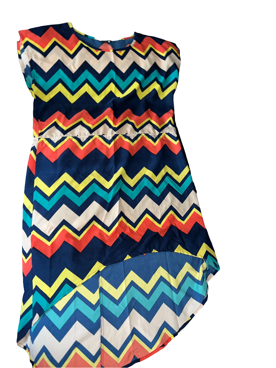 WOMEN HIGH LOW DRESS SIZE L