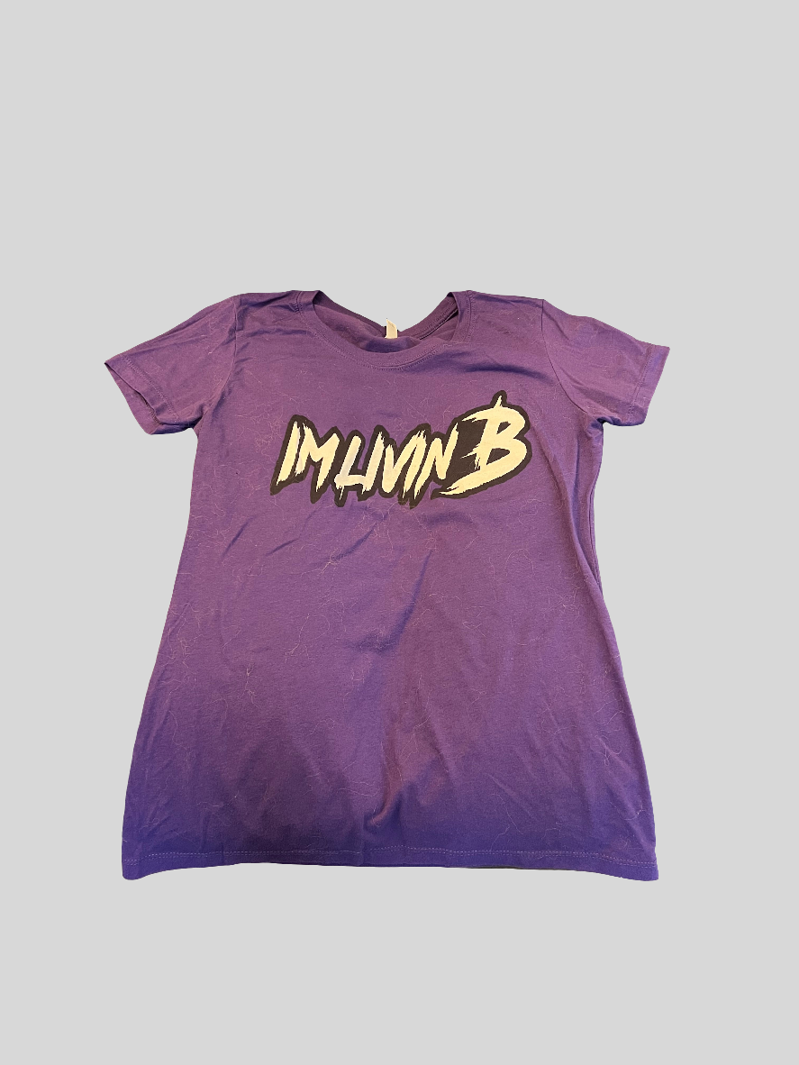 WOMEN IM LIVIN B T-SHIRT SIZE M