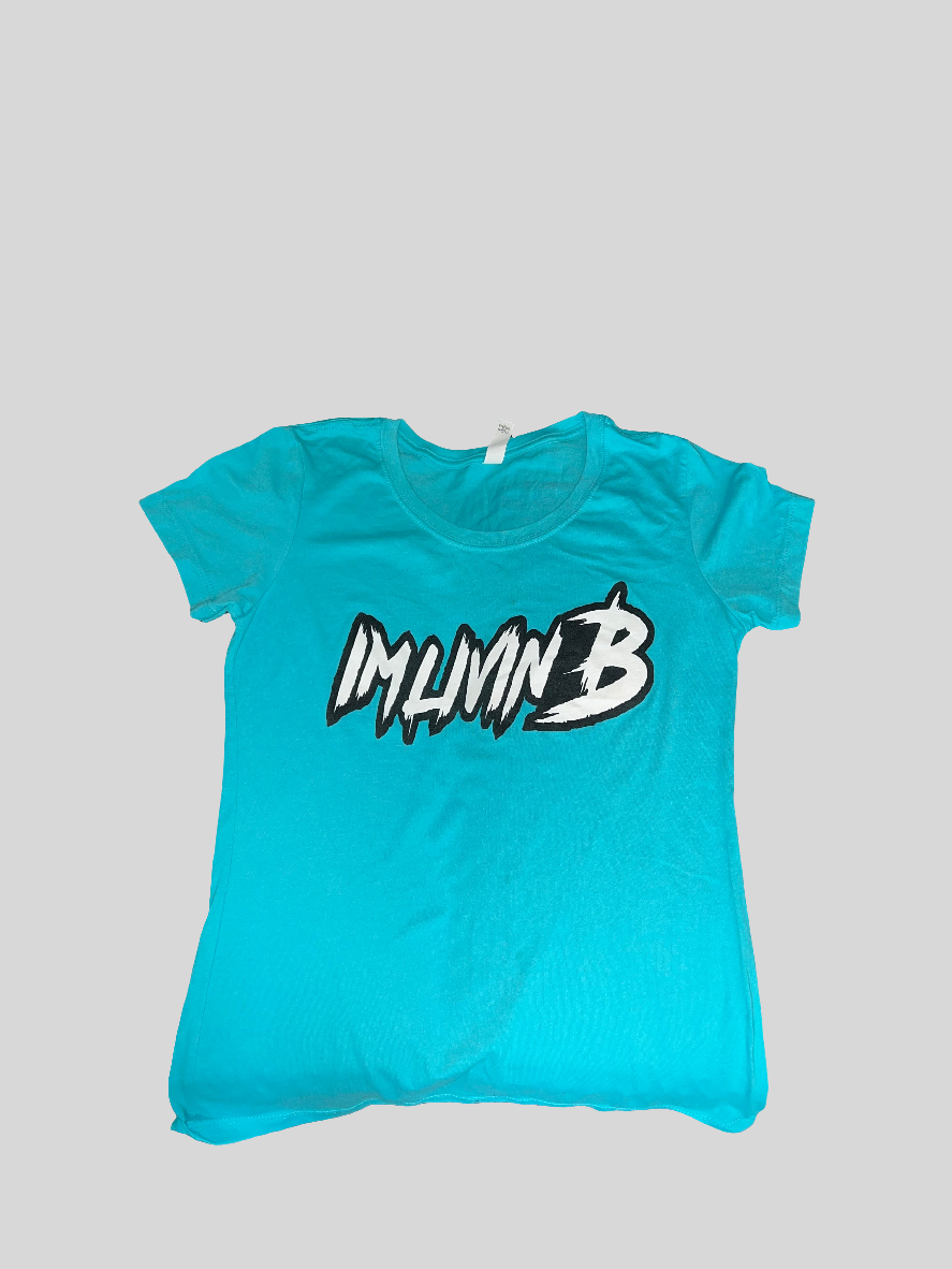 WOMEN IM LIVIN B T-SHIRT SIZE M