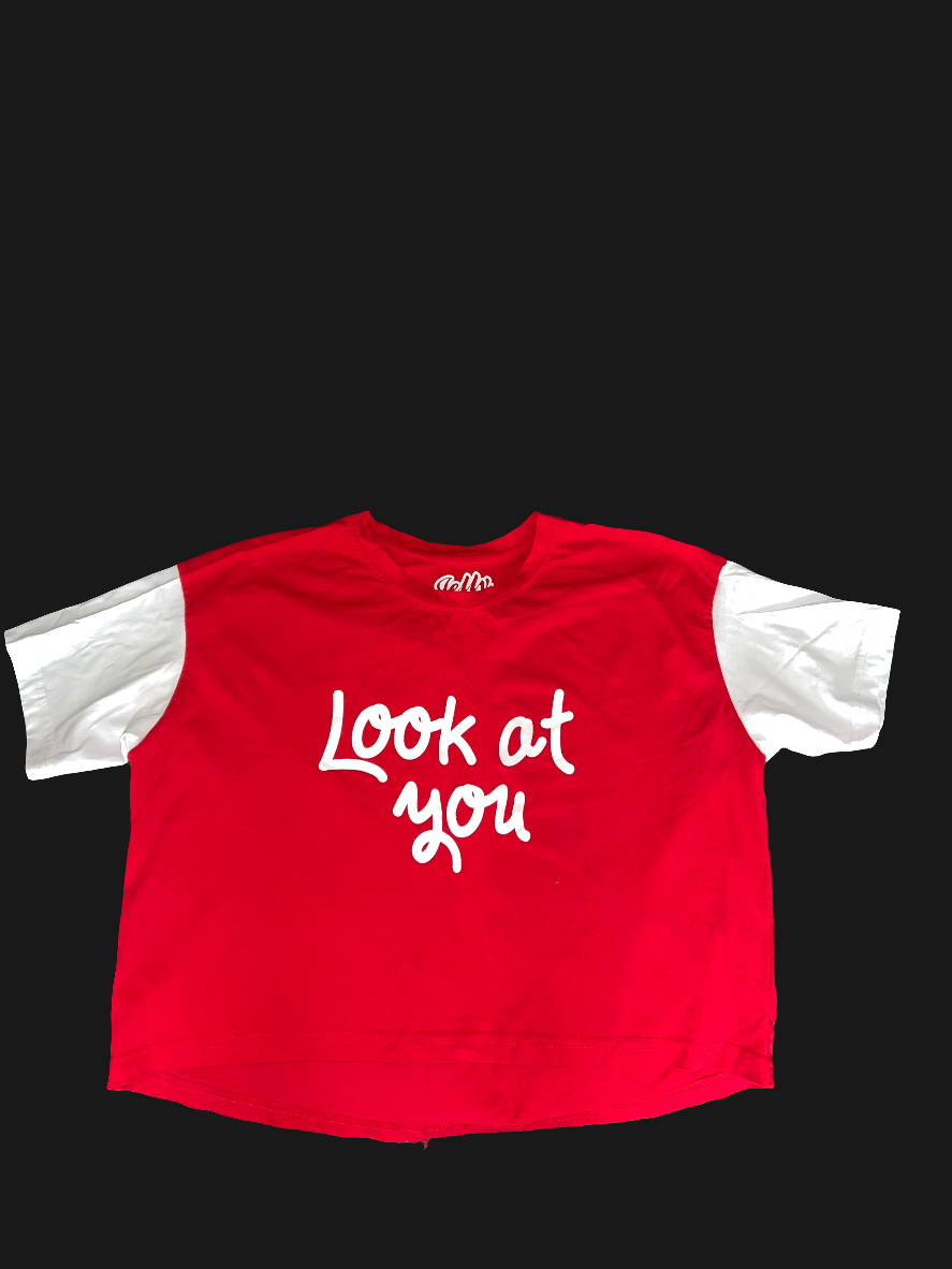 WOMEN HALF SHIRT SIZE M