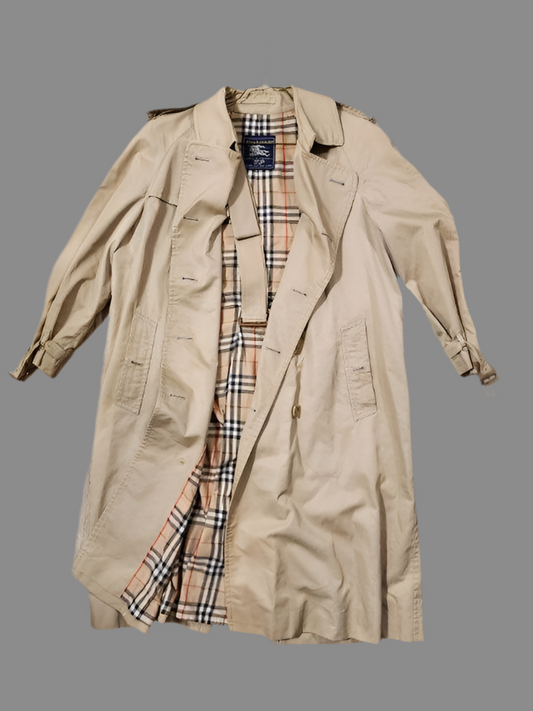 BURBERRY TRENCH COAT MEN SIZE 40