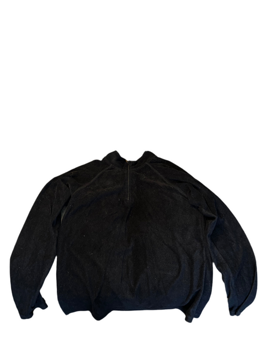 FLEECE HALF ZIP LONG SLEEVE SIZE L