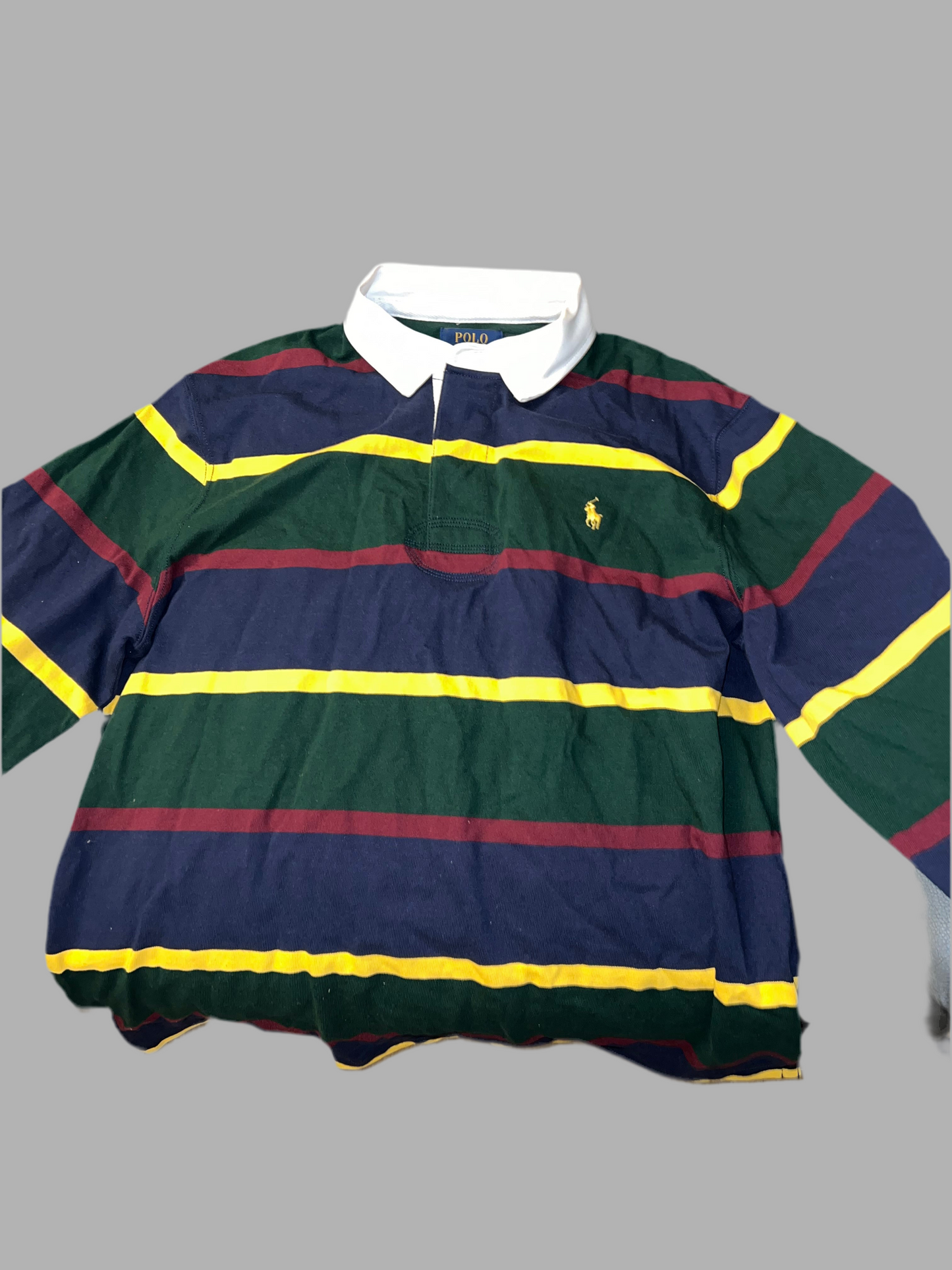 RALPH LAUREN MEN THE ICONIC RUGBY SHIRT SIZE L