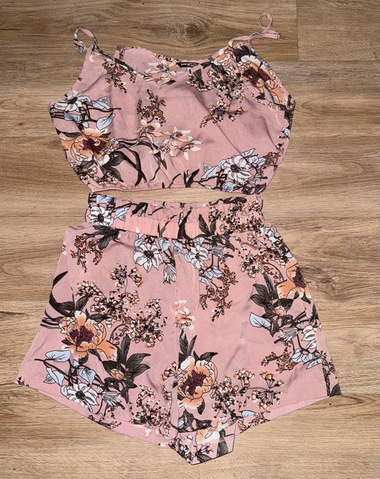 TWO PIECE SHORT SET