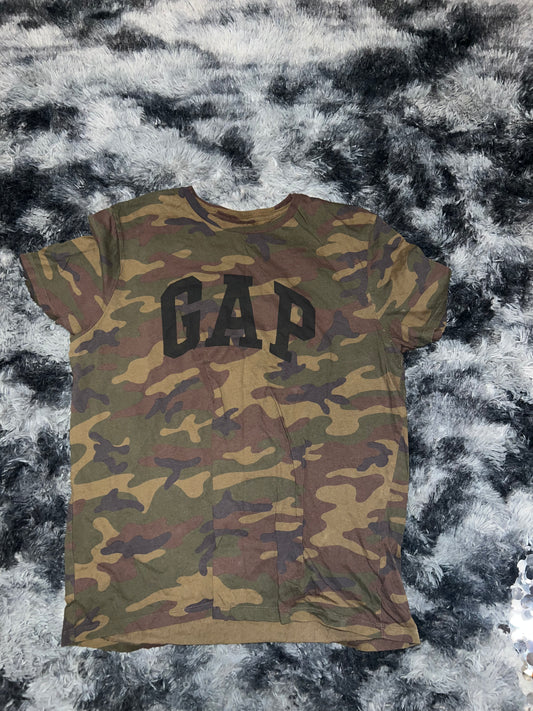 GAP CAMO T-SHIRT MEN SIZE L