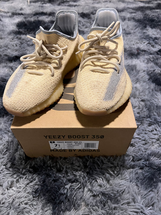 ADIDAS YEEZY BOOST 350 V2 LINEN SIZE 7 1/2