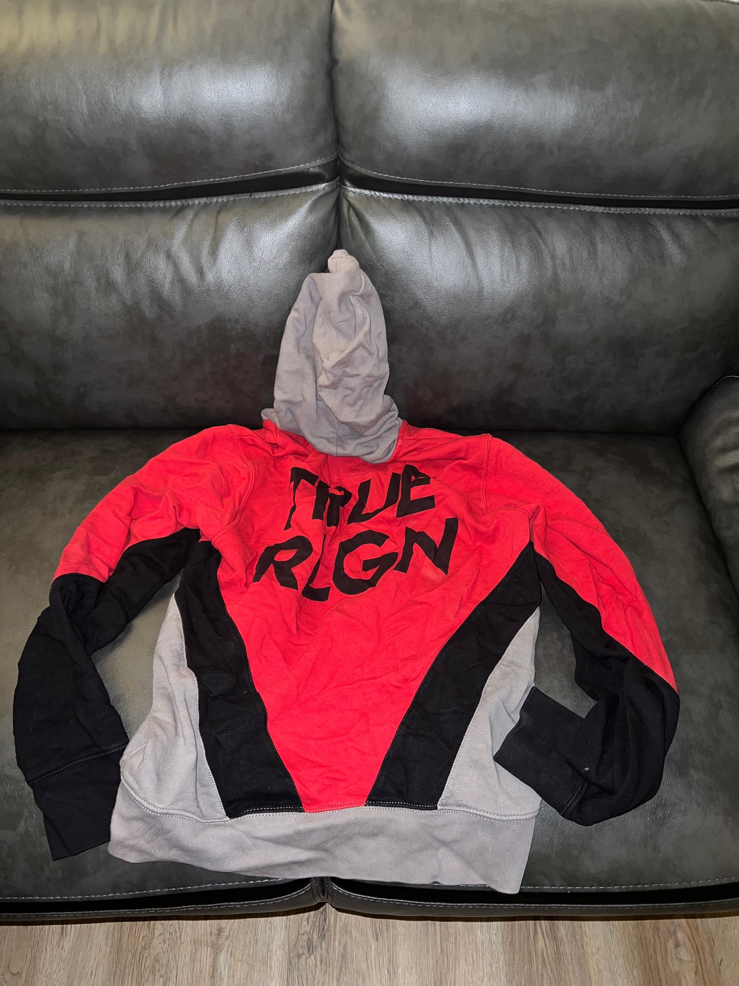 TRUE RELIGION ZIP UP HOODIE SIZE S