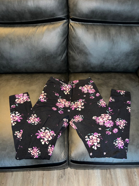 WOMEN FLOWER LEGGINGS SIZE S