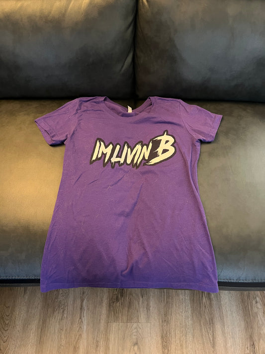 WOMEN IM LIVIN B T-SHIRT SIZE M