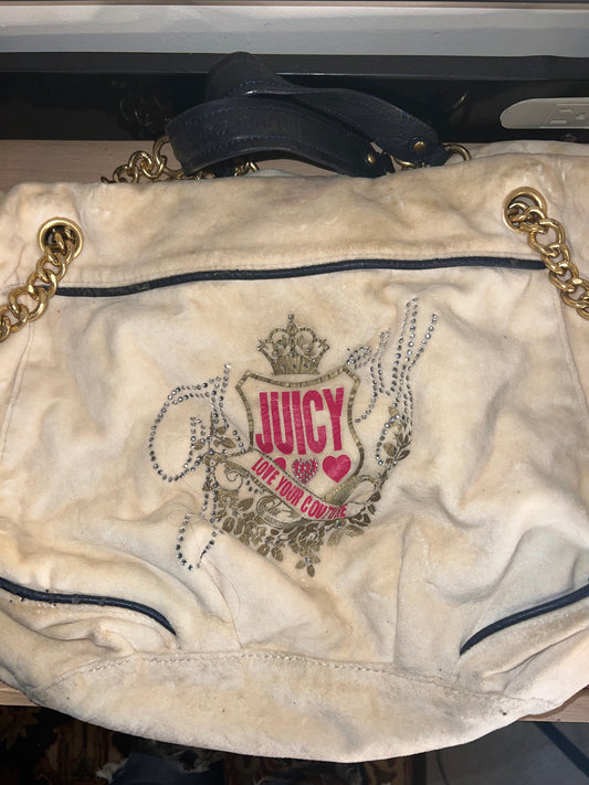 JUICY COUTURE LARGE SHOULDER BAG