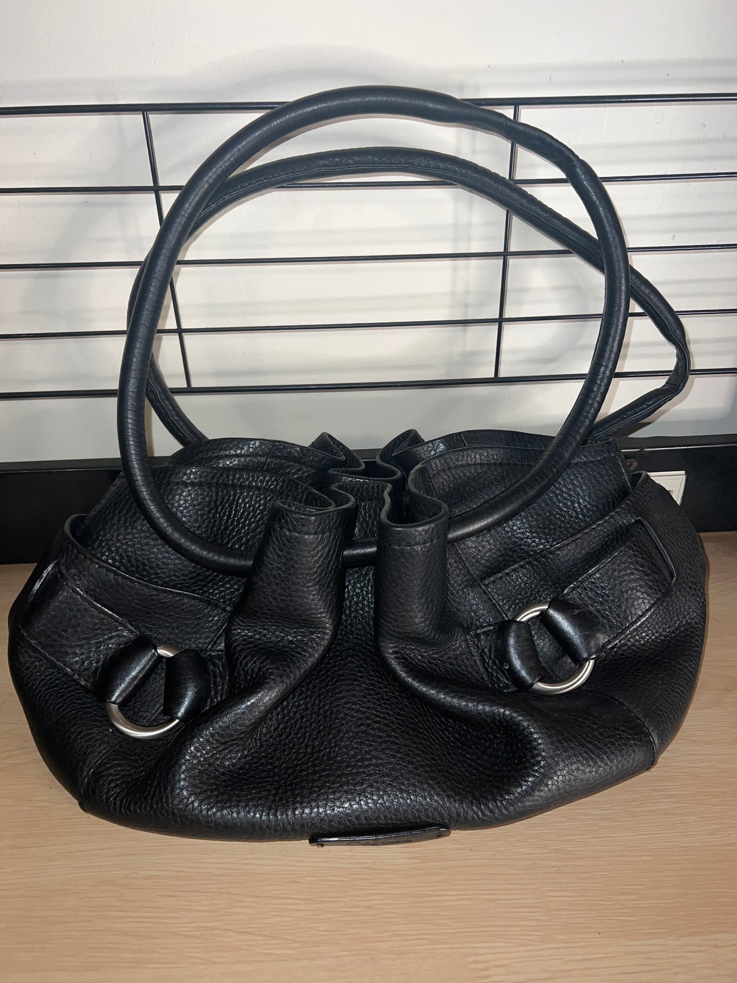 COLE HAAN LEATHER SHOULDER BAG