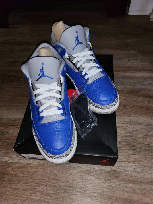 AIR JORDAN 3 "VARSITY ROYAL" MEN SIZE 10.5